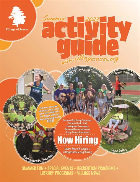 village of sussex parks and rec|Recreation Programs .